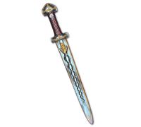 Liontouch Spada Vichinga Giocattolo per Bambini, Rossa - Gommapiuma, 3+ | Serie Capo Harald | Spada in Gommapiuma per Costume Vichingo, Gioco di Ruolo, Battaglie Immaginarie e Avventure Norrene