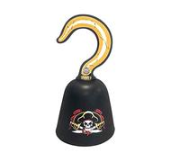 Liontouch - Uncino da Pirata - Capitan Cross - età 3-8 | Giocattolo in Gommapiuma per Giochi di Ruolo per Piccoli con Teschio | Accessorio Ideale per Travestimenti, Costumi per Navigare nei Caraibi