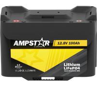 Liontron ampstar batteria lifepo4 con bluetooth e ip65 12,8 v 100 ah