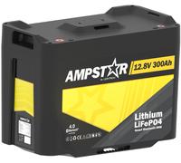 Liontron ampstar batteria lifepo4 con bluetooth e ip65 12,8 v 300 ah