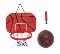 LIOOBO 1 set Basket da Muro per Interni con Mini Pallone Educativo per Stimola Abilità Motorie e La Coordinazione per Compleanni e Feste Colore Casuale Colore Casuale