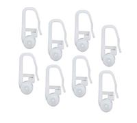 LIOOBO 100PCS Ganci scorrevoli per Tende per Tende da Pista con Gancio Speciale per Tende da Letto