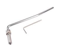 LIOOBO 1pezzi Braccio Tremolo Doppio Per Chitarra Elettrica Barra Vibrato Filettata in Metallo Accessorio Per Chitarra Elettrica Sostituzione Pratica e Durevole