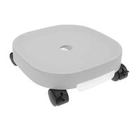LIOOBO 1pezzi Flower Pot Rack con Ruote Girevoli Portapiante Resina con Vassoio di Raccolta Supporto per Piante da Esterno e Facile da Spostare e Decorare Balconi e Cortili