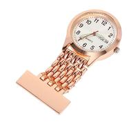 LIOOBO 1pezzi Orologio Da Tasca Per Con Clip Design Elegante Inossidabile Quadrante Retroilluminato e Resistente All Per Professionisti Medici e Operatorie Di Emergenza