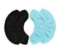 LIOOBO 2 Paia di Coprilama per Pattini da Ghiaccio per Bambini Protezioni Elastiche per Pattini da Hockey Asciugamano Assorbente per L'acqua in Peluche per Forniture per Pattinaggio su