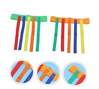 LIOOBO 2 set Cintura Tira per Resistente per Attività Sportive Allaperto Educativo per Asilo Migliora Coordinazione e Socialità Colore Casuale Colore Casuale