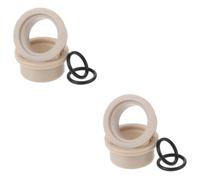 LIOOBO 2 Set Gomma per Ammortizzatori Posteriori per Bici Protezione e Assorbimento Urti per Guida e