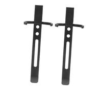 LIOOBO 2 Torcia Cintura Metallo per Attività Outdoor Clip Heavy Duty per Escursionismo e Adatta Torce