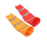 LIOOBO 2pezzi Windsock da Giardino Oxford Indicatori di Direzione del Vento Riflettenti per Esterni Decorazioni per Cortile e Patio e Arancio