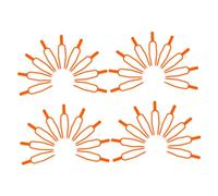 LIOOBO 300 Pezzi Clip Fissaggio Piante Plastica per da Supporto per e Verdure Posizionamento per Coltivazioni Professionali e Domestiche