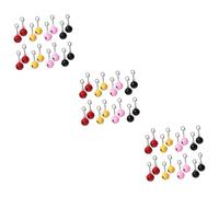LIOOBO 48pezzi Campane Per Collare Per Cani e Gatti Accessori Per Animali Domestici Colorati Campane Per e Decorazioni Suono Forte e Pet Supplies Mischiati