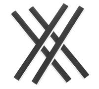 LIOOBO 4pezzi Ricariche Per Bordi Della Paletta in Gomma Di Ricarico Per Bordi Strisce Di Gomma Per Paletta Di Ricambio Barra Per Striscia Di Inserimento Per Parti Per Riparazione