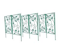 LIOOBO 6 pezzi Supporti per Piante Rampicanti Decorativi in Rete Stabile da Resistente e Riutilizzabile per Piante per e Outdoor