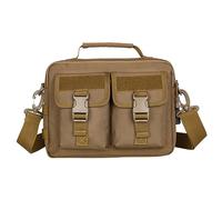 LIOOBO Borsa Tracolla Per Uomini Organizer Per Attrezzatura Da Pesca e Camping Leggera Per Attività Outdoor e Escursioni