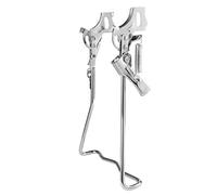 LIOOBO Cavalletto per Bici Supporto Centrale Regolabile Supporto Doppio Supporto per Bicicletta Pieghevole Supporto Posteriore per Mountain Bike Bici da Strada Biciclette per Adulti