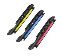 LIOOBO Clip di Pesca 10pcs Piastra di Plastica Bobina di Avvolgimento Clip (5,4 Colori Casuali)