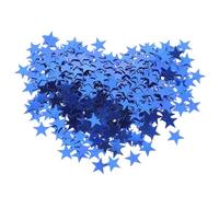 LIOOBO Coriandoli Blu a Forma Di Stelle Per Feste - 2000 Pezzi Di Confetti Scintillanti Per Decorare Tavoli in Matrimoni - Compleanni e Celebrazioni Natalizie