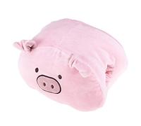 Lioobo Cuscino Scaldamani Morbido E Portatile a Forma Di Maiale Peluche Più Caldo Con Design Doppio Lato Per Casa Ufficio E Camera Da Letto Regalo Caldo E Sicuro Per Inverno