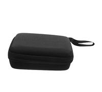 LIOOBO Custodia Porta Plettri per Chitarra Nylon Nero Borsa Stoccaggio Portatile per Plettri Design con Cerniera Protegge da Graffi e Facile da Trasportare e per Musicisti