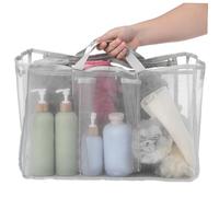 LIOOBO Inserto Per Borsa Da Spiaggia Borsa Da Spiaggia In Rete Con Coulisse Per Crociere E Piscina - Spaziosa Borsa Organizer Per Riporre Oggetti Senza Sabbia Durante Le Vacanze In
