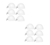 LIOOBO Mini Igloo Giocattoli Set Da 6 Pezzi - Figurine Realistiche Di Animali Polari in Miniatura Per Decorazioni Di Case Delle Bambole e Micro Paesaggi - Perfetti Per Ornamenti e Giochi