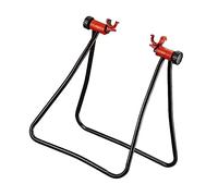 LIOOBO portabiciclette Riparazione Accessori cremagliera in Piedi Montare Bici Pieghevole cavalletto per Bici Stand per Bici per la Manutenzione Parti di Biciclette e Cave di Bici Nero
