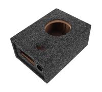 LIOOBO Scatola Audio per Auto Custodia Legno per Subwoofer Sigillata Design Compatto per Bass Enhancement e Ottimizzazione Audio Adatta per Veicoli e Truck