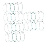LIOOBO Set Di 10 Corde Metalliche Per Strumenti Musicali - Facili Da Installare - Ideali Per Esercitarsi e Suonare Con