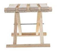 LIOOBO Sgabello pieghevole portatile ultraleggero adulti pieghevole da esterno portatile posto a sedere Spiaggia sedili sgabello multifunzionale sgabello di posti a sedere portatili nylon