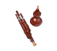 LIOOBO Strumento Fiato Cinese Hulusi Professionale in Flauto Zucca Portatile per Principianti e Appassionati Design Tradizionale e Colori Vivaci per Sviluppo Ritmo e Regalo Musicale