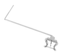 LIOOBO Supporto Lira in Ottone Per Tromba - Trombone - Tuba e Baritono Leggio Da Marcia Regolabile Per Strumenti Musicali e Letturino Per Sax Design Robusto e Funzionale