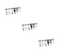 LIOOBO Supporto Per Tablet e Smartphone - Set Di 6 Eleganti Figurine in Resina Per Ufficio e Casa - Ideale Per Desktop e Decorazioni Porta Tablet e Cellulare Con Design Unico e