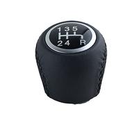 LIOONS Copri pomello del cambio per auto a 5 marce in vera pelle Complicabile per Fiat Grande PUNTO EVO FIAT PUNTO 2012
