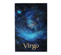 Liorosa Bella ragazza Vergine 1000 pezzi di puzzle in legno per adulti, design unico e sognante, meravigliosa immaginazione, piacere sia per il corpo che per la mente, esercitare abilità pratiche e