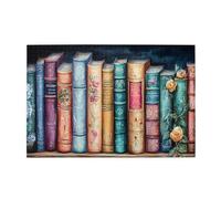Liorosa Cozy Reading Nook, puzzle in legno da 1000 pezzi, per adulti, dai toni caldi, per decorare la casa e il relax, colori incredibilmente vivaci, regali per amici e familiari
