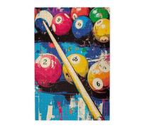 Liorosa Esplosione di colori di un tavolo da biliardo puzzle per adulti 1000 pezzi, colori incredibilmente vivaci, dimentica i problemi della vita, sfida a te stesso, attività creativa hobby per
