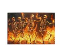 Liorosa Hellfire Revelry - Puzzle in legno per adulti, hobby creativi per adulti, meravigliosa immaginazione, brainstorming per alleviare lo stress, goditi il processo di risoluzione dei puzzle