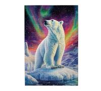 Liorosa Ices Profeta Puzzle per adulti 1000 pezzi, orso bianco nel deserto, design vivace e unico, adatto per serate di giochi di festa, rilassati e goditi il divertimento di risolvere puzzle