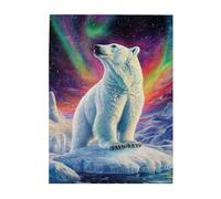 Liorosa Ices Profeta Puzzle per adulti 500 pezzi, orso bianco nel deserto, design vivace e unico, adatto per serate di giochi di festa, rilassati e goditi il divertimento di risolvere puzzle