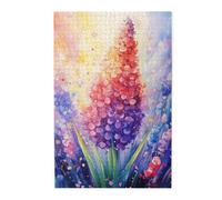 Liorosa Puzzle da 1000 pezzi per adulti bouquet di fiori colorati, mostra disegni vivaci e bella composizione, pezzi si adattano perfettamente, ideale per relax e divertimento in famiglia