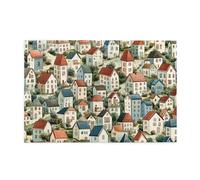 Liorosa Puzzle da 1000 pezzi per adulti retrò hamlet - puzzle in stile nostalgico, ogni pezzo è unico, piacere antistress, goditi il processo di risoluzione del puzzle, opere d'arte divertenti per