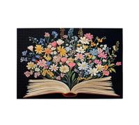 Liorosa Puzzle da 1000 pezzi poesia in petali per adulti, fiori in stile impressionista, estetica dai colori morbidi, adatto per ricreazioni familiari e decorazioni da parete, regali per amici e