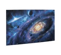Liorosa Puzzle da 500 pezzi per adulti bella opera d'arte dell'universo galassia, puzzle in legno per il relax, regalo di fascino per gli appassionati di spazio, hobby esplorativi e sfide, opera
