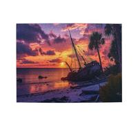 Liorosa Puzzle da 500 pezzi per adulti, divertente relitti sulla spiaggia e divertente risoluzione di puzzle con la famiglia e gli amici, goditi il processo di risoluzione dei puzzle