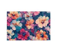 Liorosa Puzzle impressionisti con fiori artistici per adulti, 1000 pezzi, vivaci e unici, impegnativi esercizi cerebrali, adatti per la ricreazione familiare e la decorazione della parete della casa