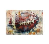 Liorosa Puzzle in legno da 1000 pezzi di rugby retrò, divertente design ad acquerello, regalo per gli amanti dello sport, piacere sia del corpo che della mente, dimentica i problemi di Lifecult puzzle