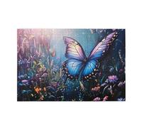 Liorosa Puzzle per adulti 1000 pezzi danza floreale incantata, puzzle in legno natura arte giardino, pezzi si adattano perfettamente, ideale per relax e divertimento in famiglia, regalo per amici e