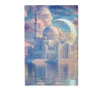 Liorosa Puzzle per adulti 1000 pezzi - maestosa moschea al chiaro di luna con archi ornati, pezzi si adattano perfettamente, ideali per relax e divertimento in famiglia, attività divertenti per le