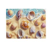 Liorosa Puzzle per adulti 500 pezzi conchiglie spiaggia, bellissimo regalo estivo acquerello arte, estetica dai colori morbidi, esercizio cerebrale impegnativo, ideale per rilassarsi e mostrare per
